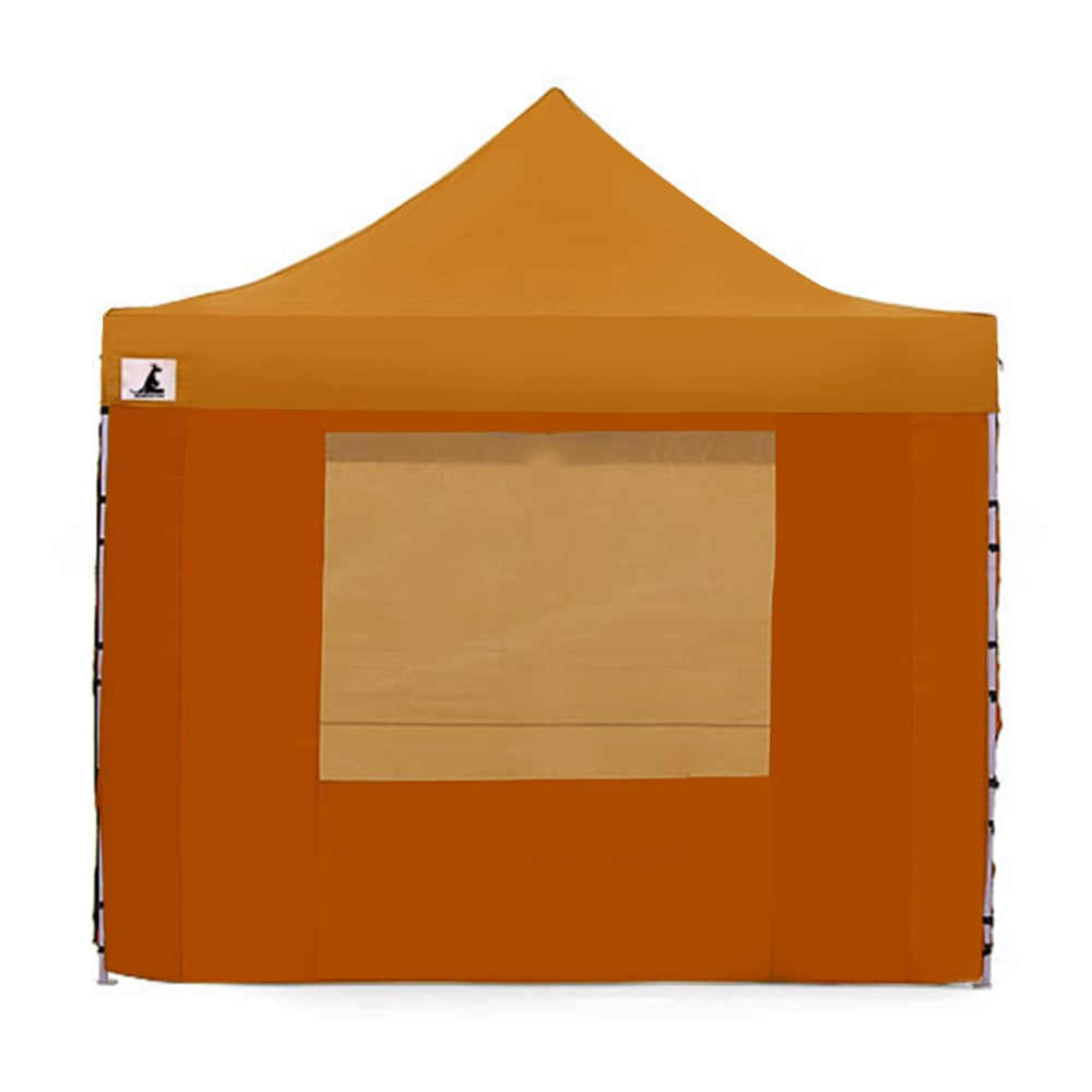 Wallaroo Gazebo Tent Marquee 3x3 PopUp Outdoor  - Orange 4