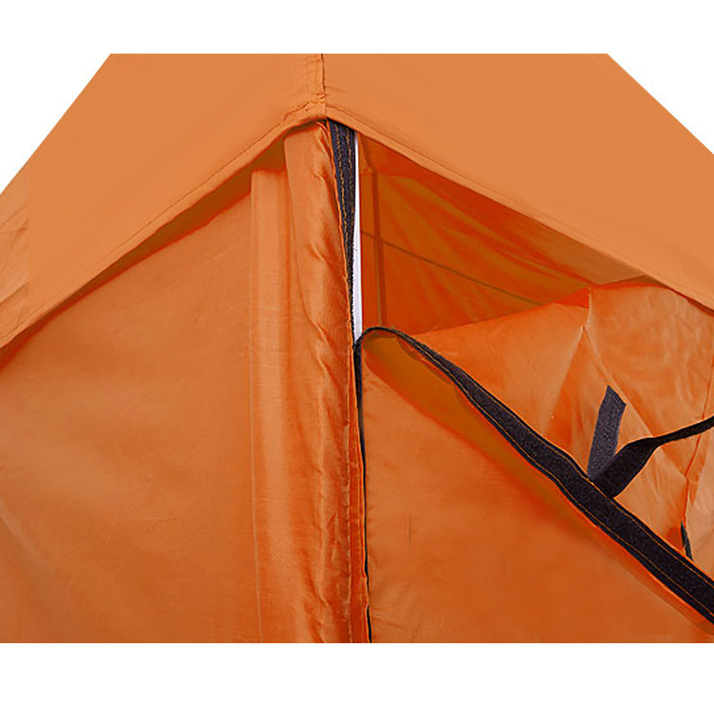 Wallaroo Gazebo Tent Marquee 3x3 PopUp Outdoor  - Orange 8