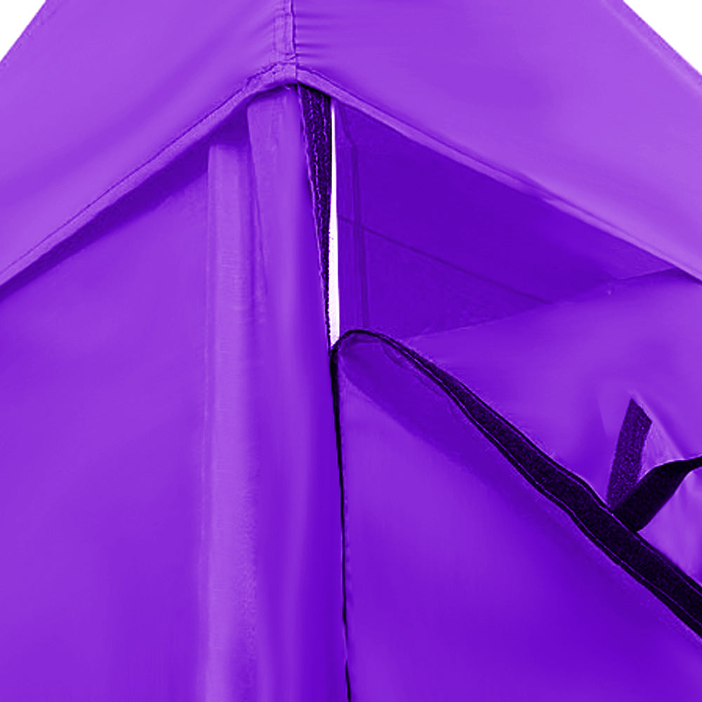 Wallaroo Gazebo Tent Marquee 3x3 PopUp Outdoor Purple 5