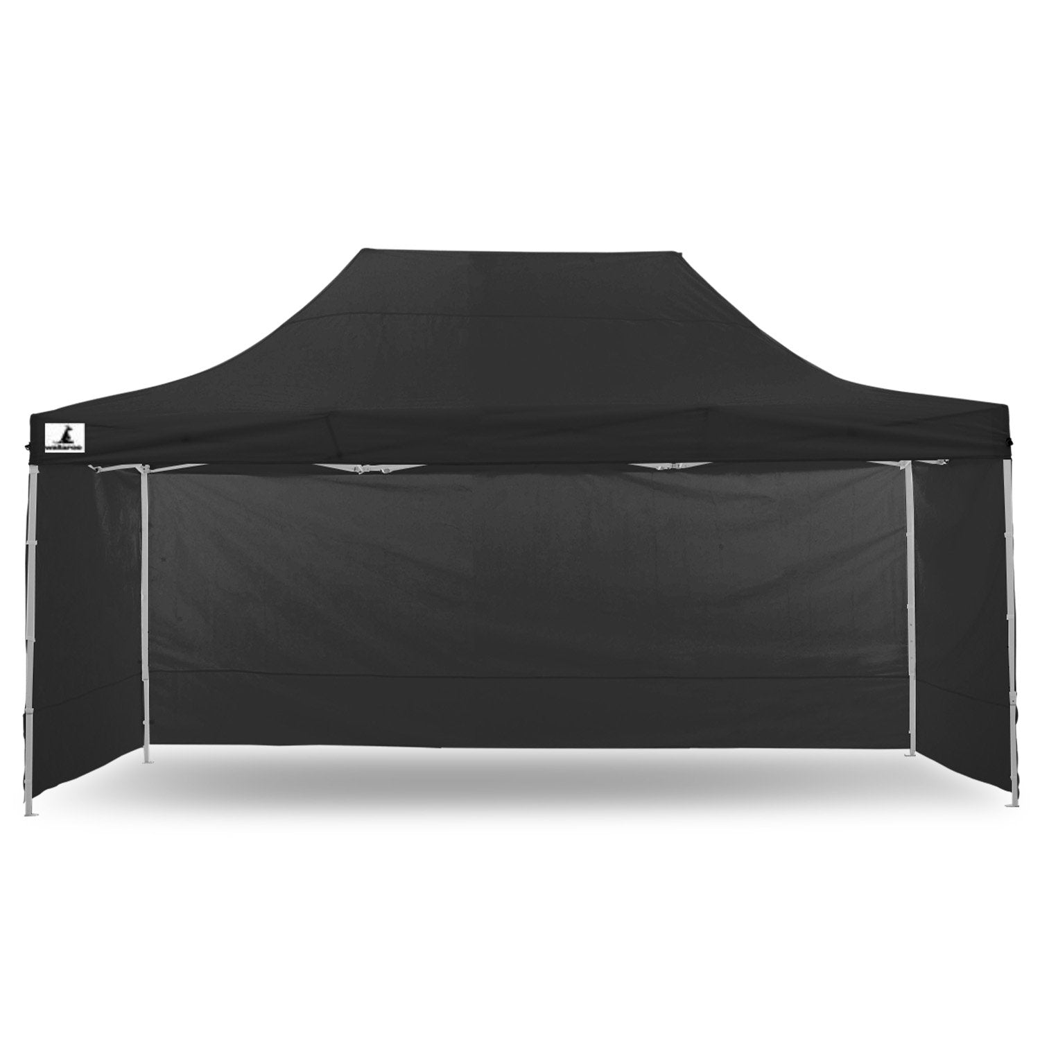 Wallaroo Gazebo Tent Marquee 3x4.5m PopUp Outdoor Black 4