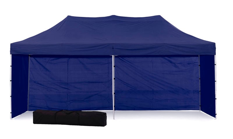 Wallaroo Gazebo Tent Marquee 3x6m PopUp Outdoor Wallaroo Blue 3