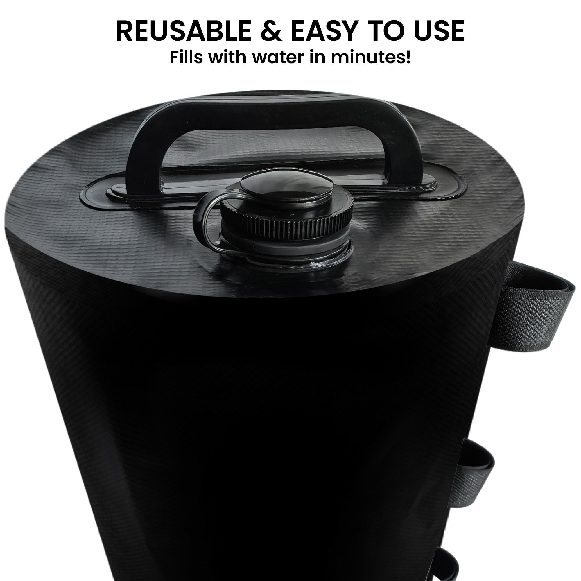 Wallaroo 10L Weight Bags 4 Pcs Gazebo Pods Canopy Eco-friendly Anchor In Black 5