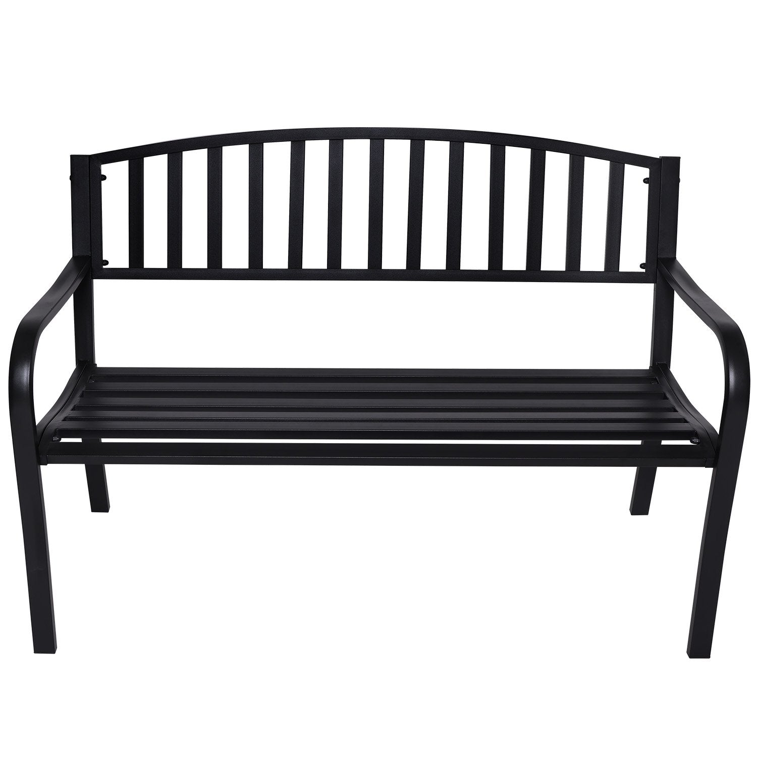 Wallaroo Steel Outdoor Garden Bench - Classic 3