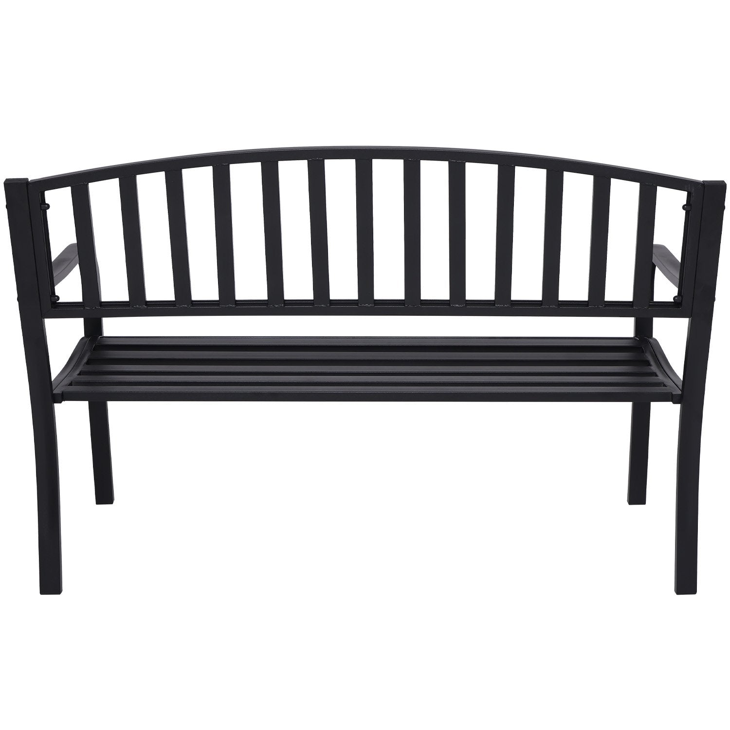 Wallaroo Steel Outdoor Garden Bench - Classic 4