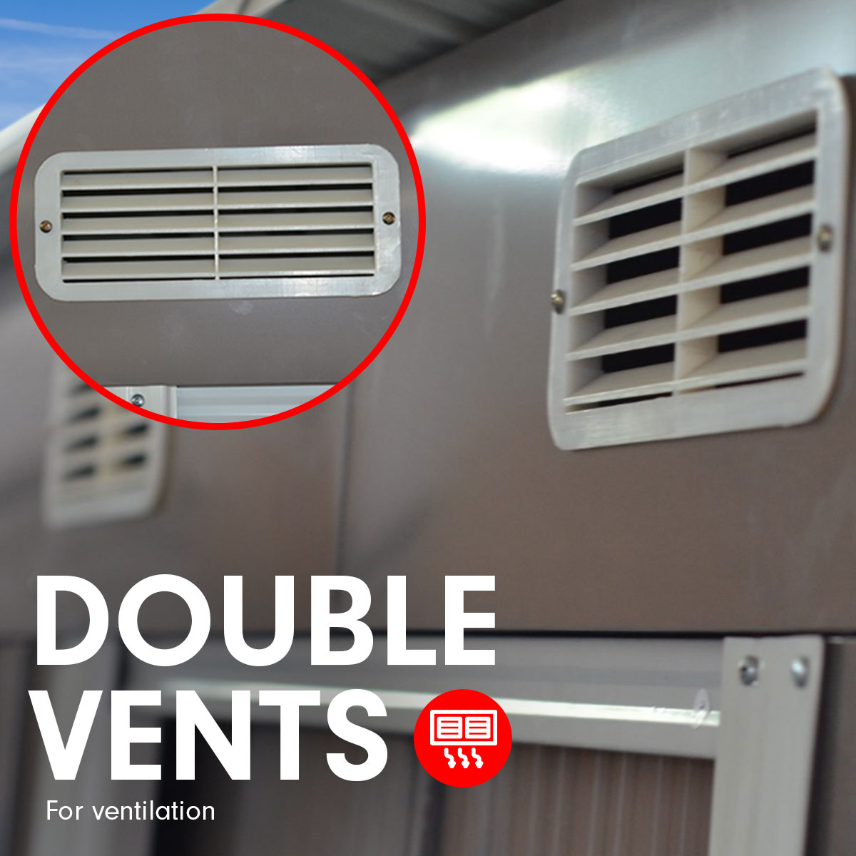 Wallaroo 4ft x 8ft Garden Shed with Base Flat Roof Outdoor Storage - Grey 8