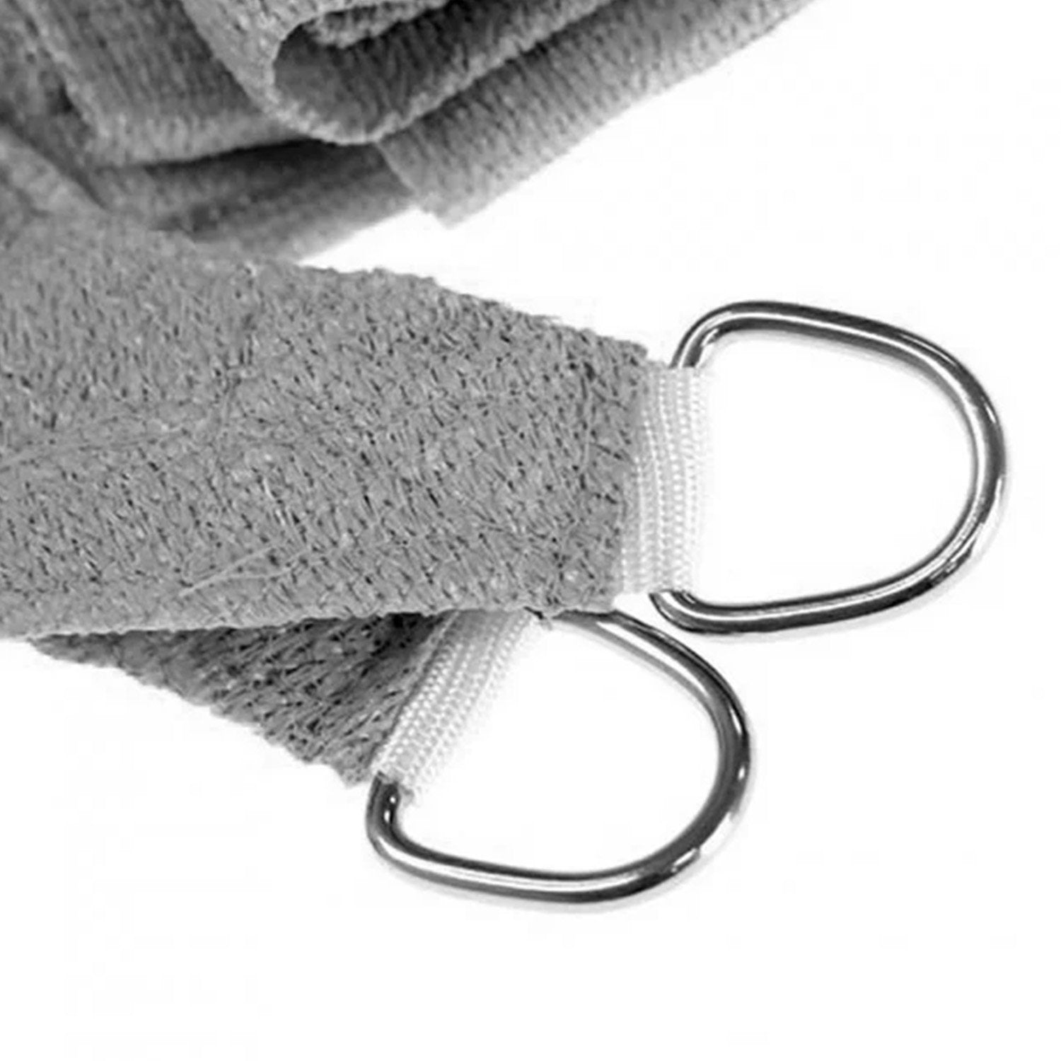 Wallaroo 280gsm Outdoor Sun Shade Sail Canopy Grey - 4m X 6m 4