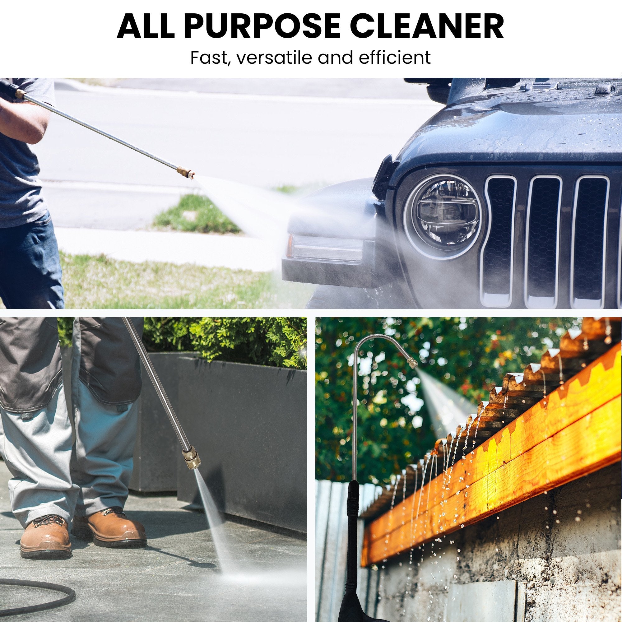 Kolner Lt-12a 7hp 2200psi Petrol Engine High Pressure Washer 7.5lpm 7