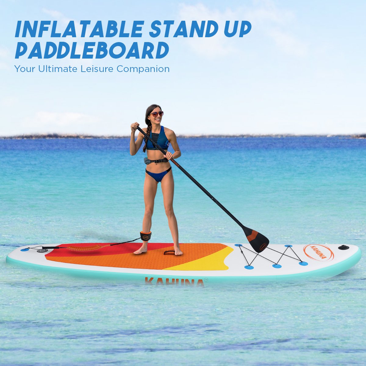 Kahuna Hana Inflatable Stand Up Paddle Board 11FT SUP Paddleboard 8