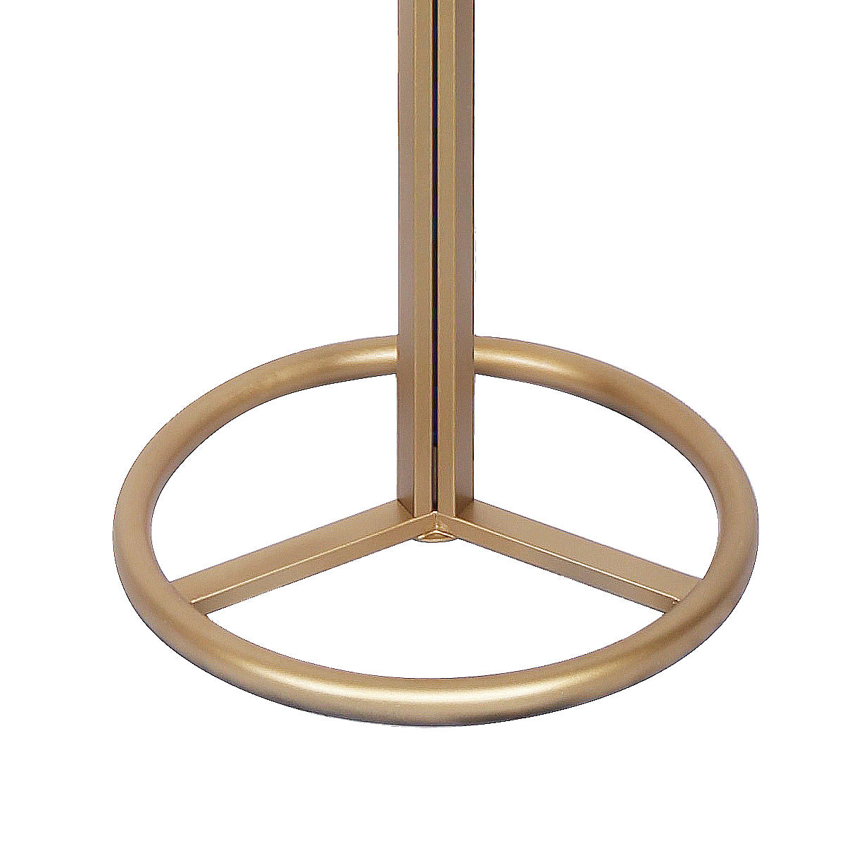 Sarantino Metal Floor Lamp with White Acrylic Shade by Sarantino 4