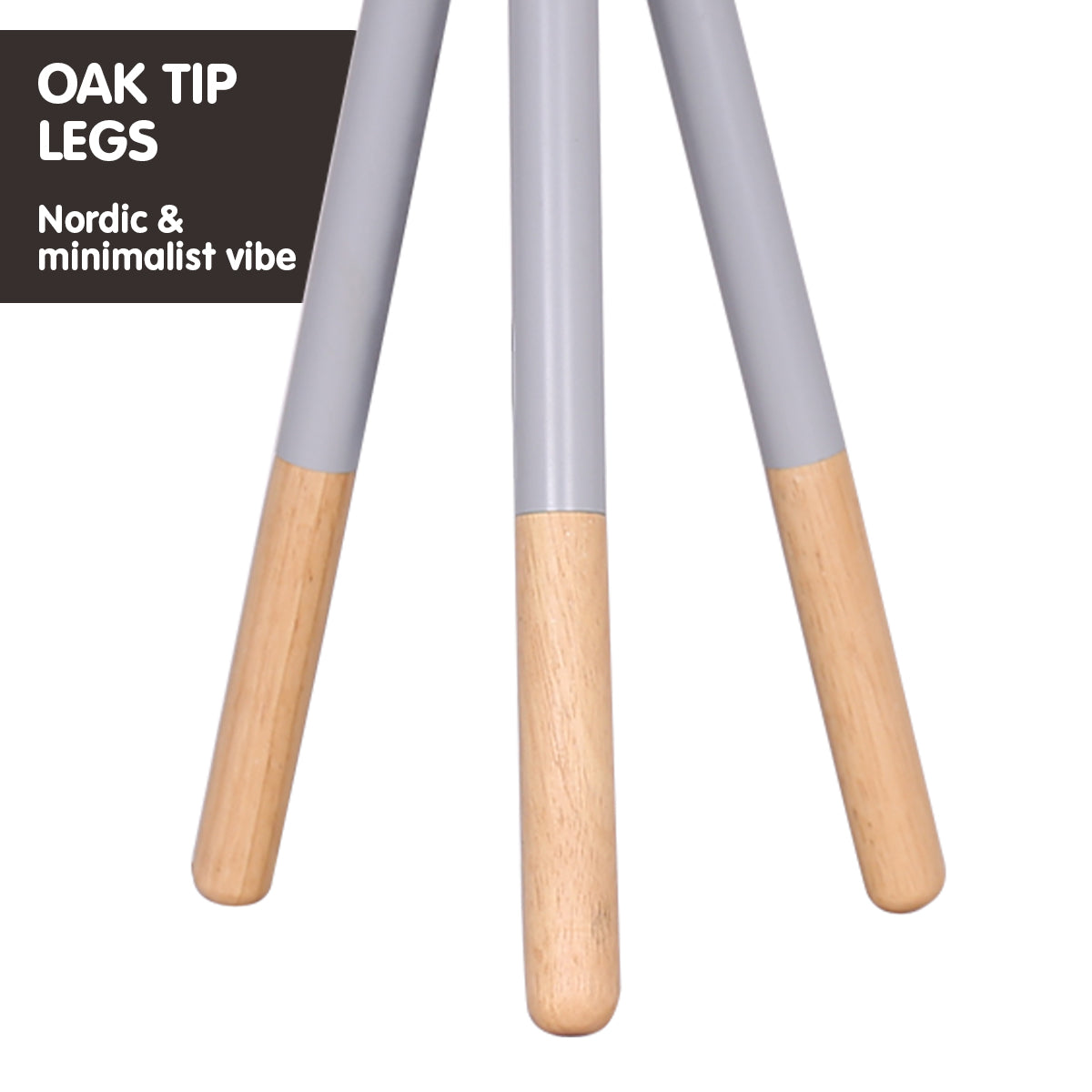 Sarantino Tripod Desk Lamp in Metal & Wood Nordic Minimalist Light 4