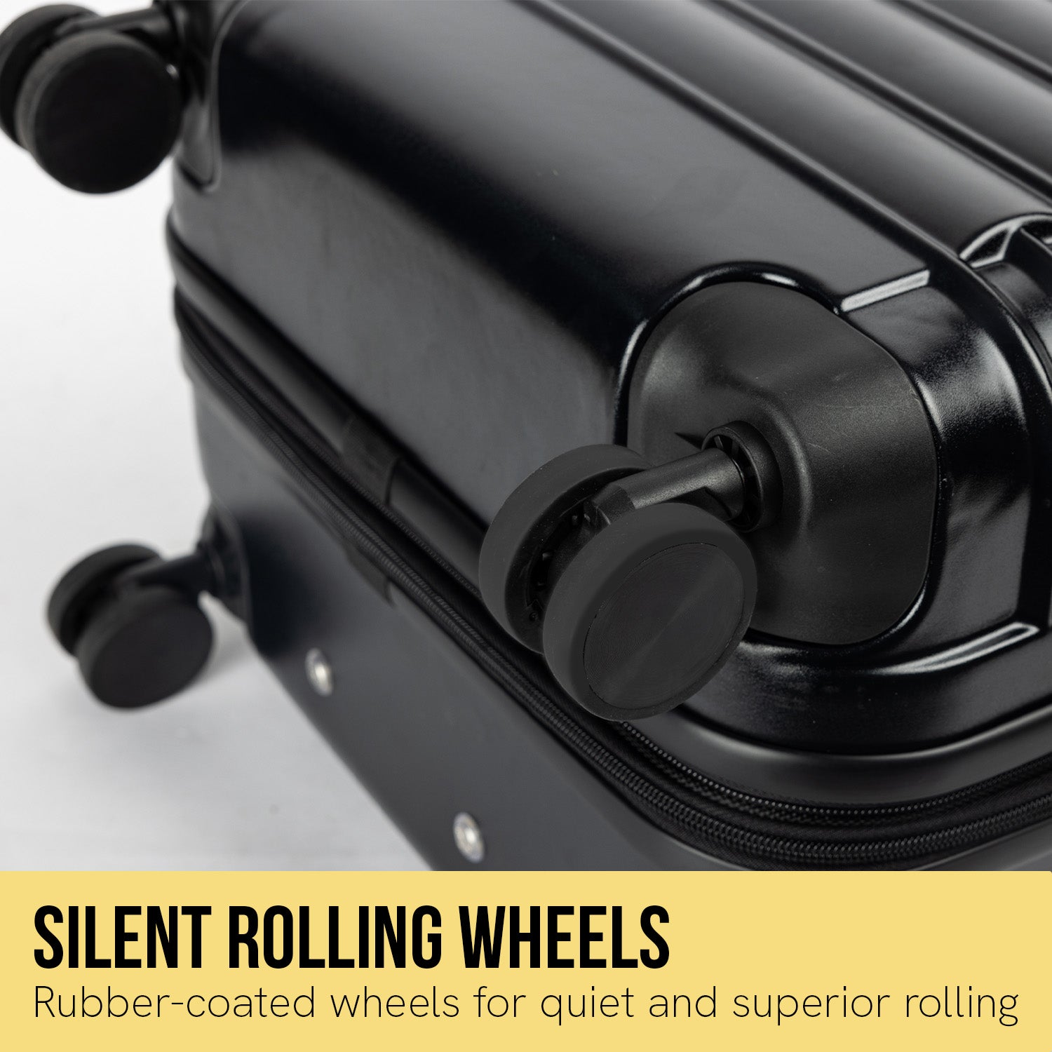 Olympus Noctis Suitcase 28in Hard Shell ABS+PC - Stygian Black 6