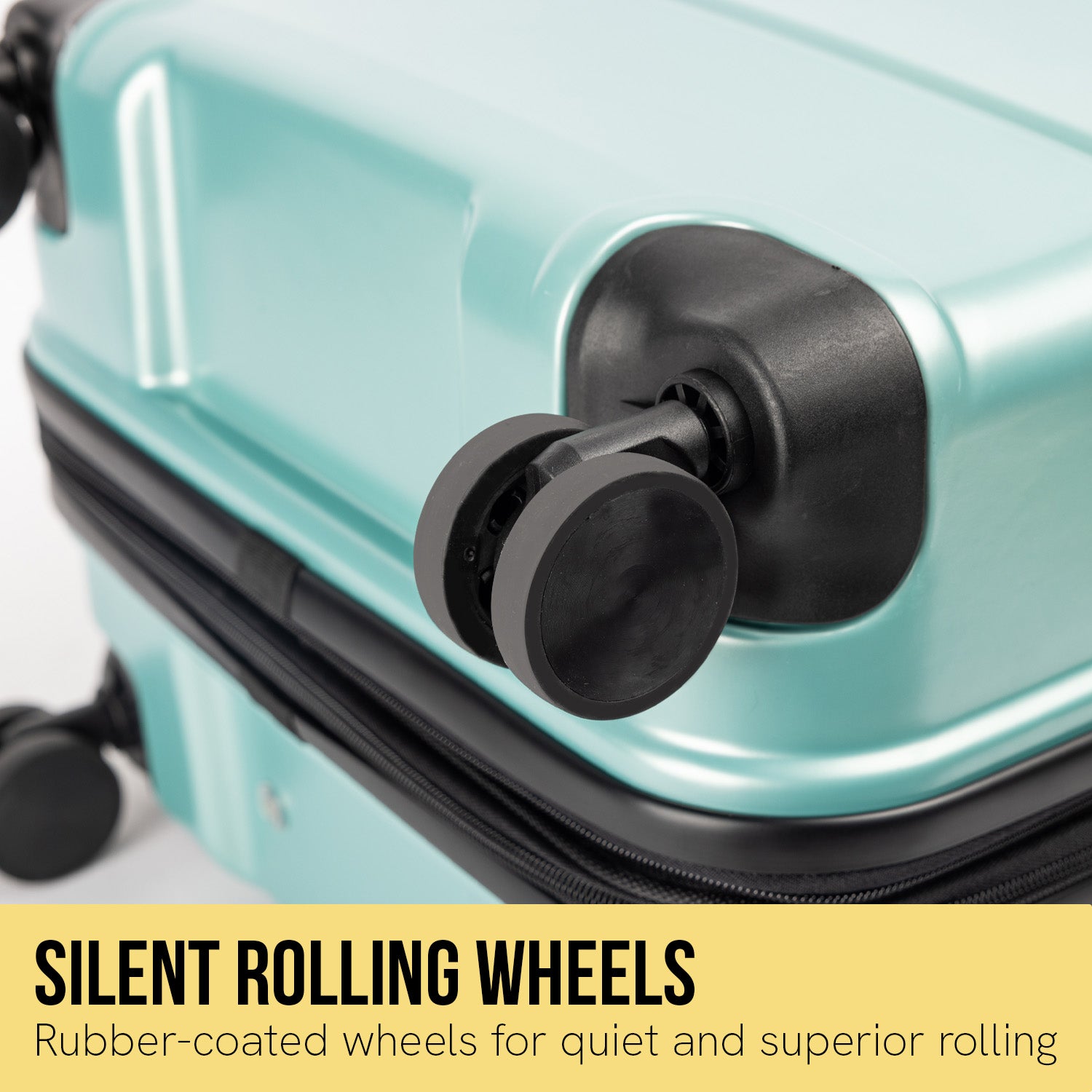 Olympus Artemis 24in Hard Shell Suitcase ABS+PC  Electric Teal 6