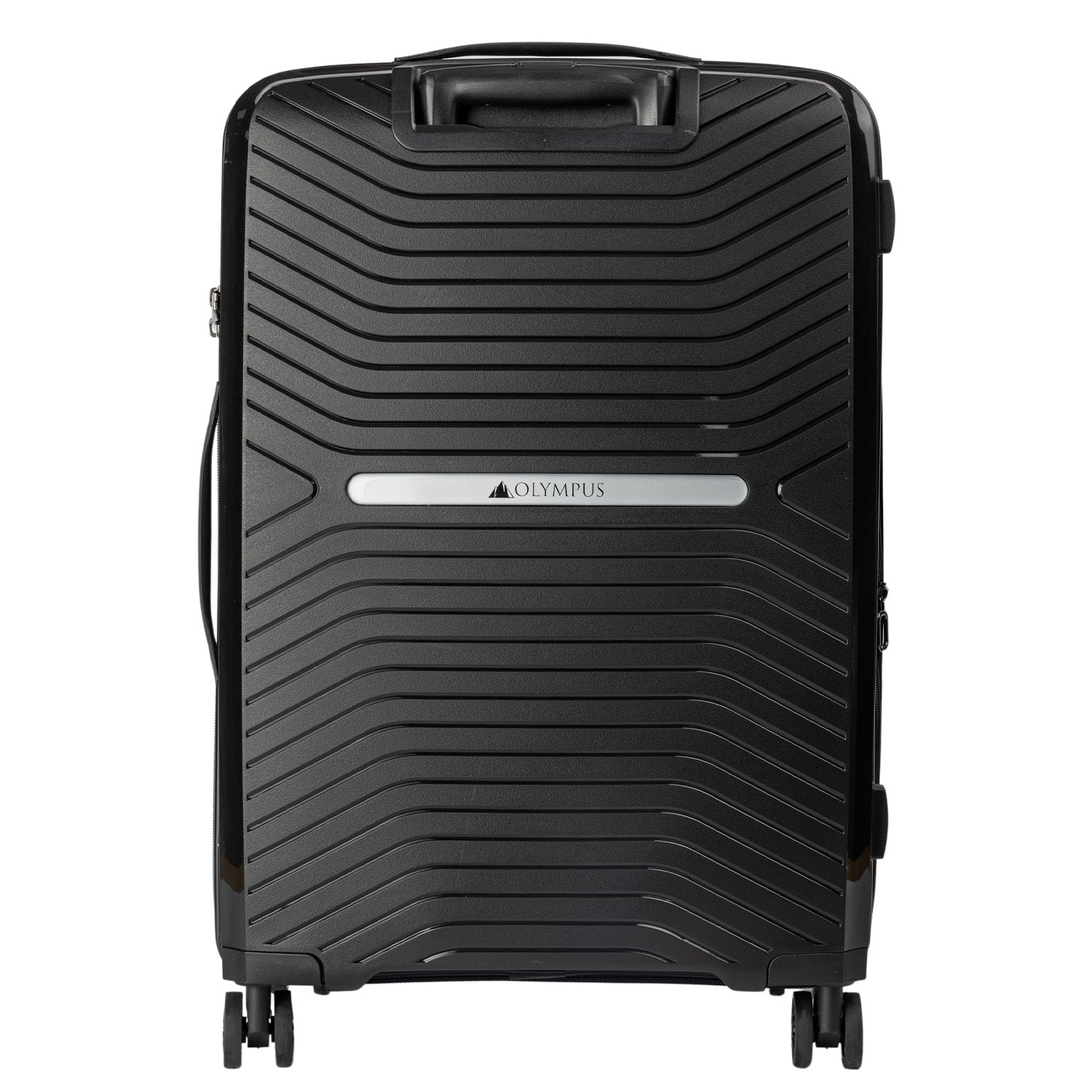 Olympus 3PC Astra Luggage Set Hard Shell Suitcase - Obsidian Black 7