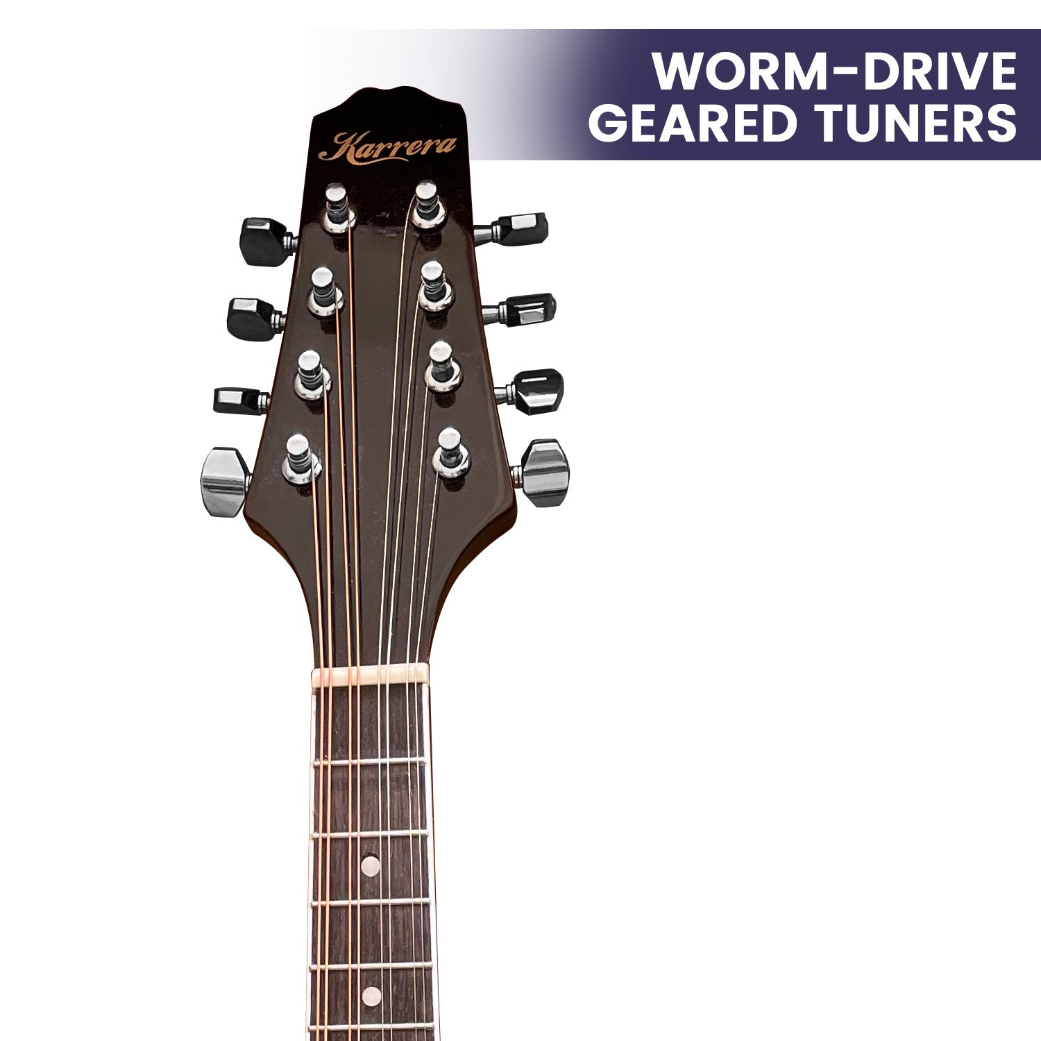 Karrera Traditional Mandolin - Sunburst 6