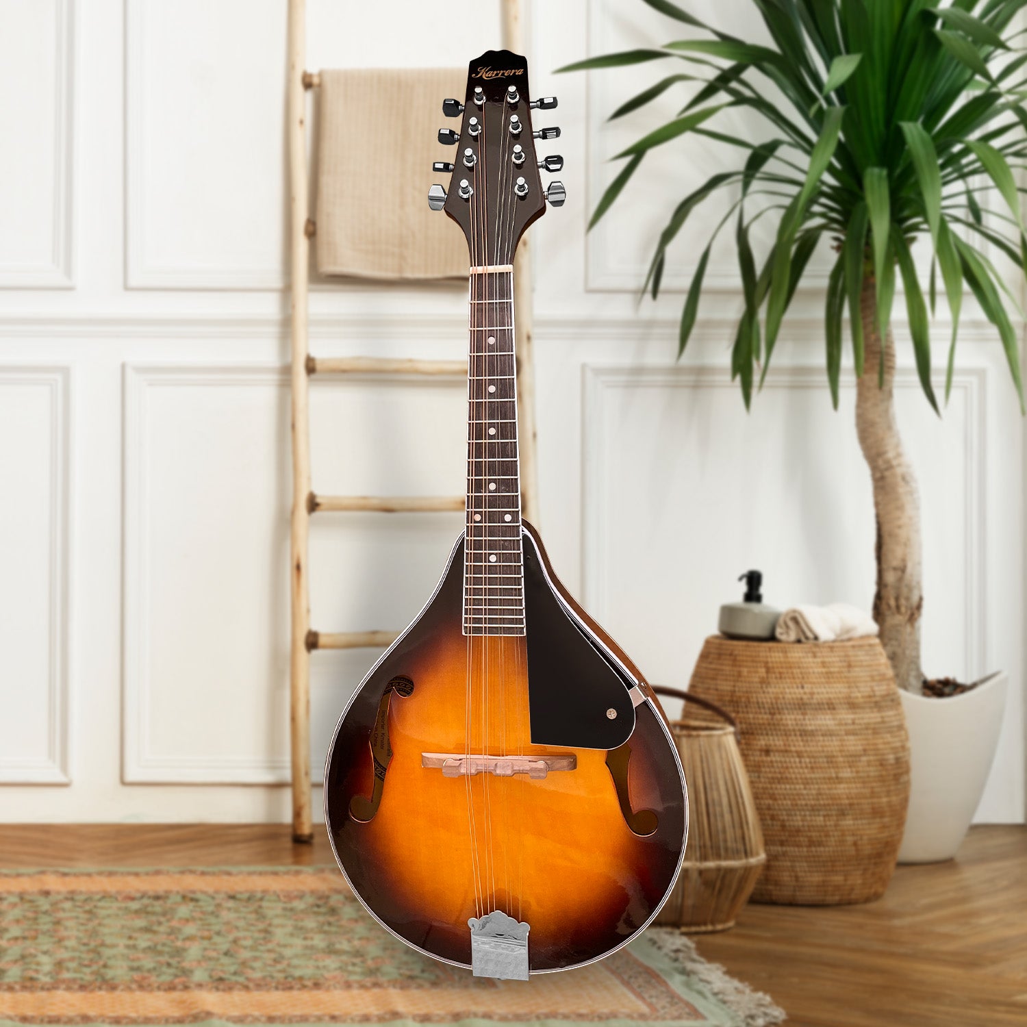 Karrera Traditional Mandolin - Sunburst 8