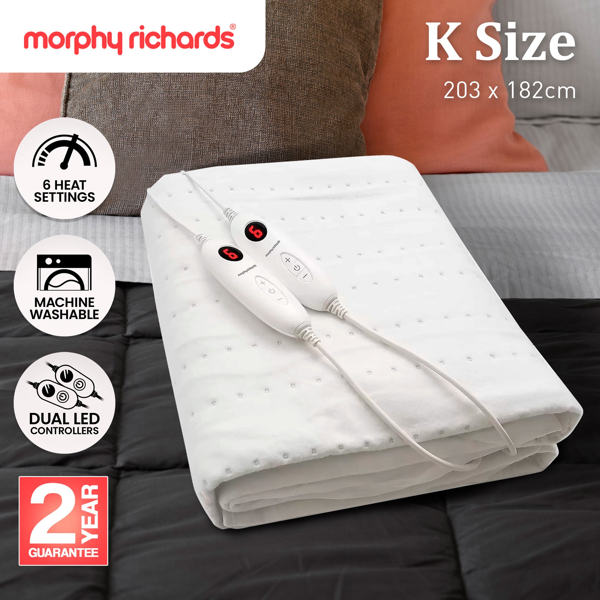 Morphy Richards Electric Blanket - King 9