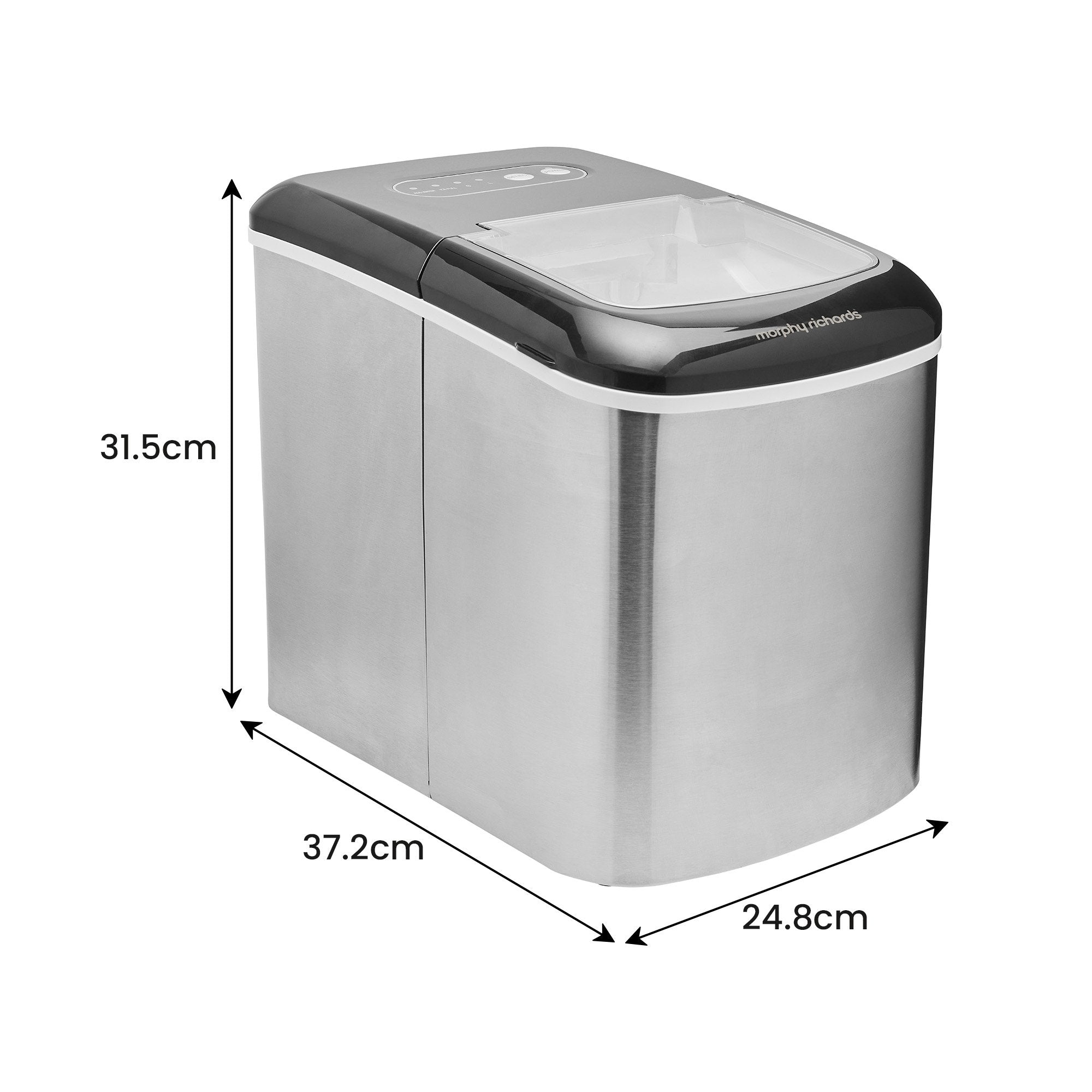 Morphy Richards 15kg Ice Maker in Stainless Steel 3