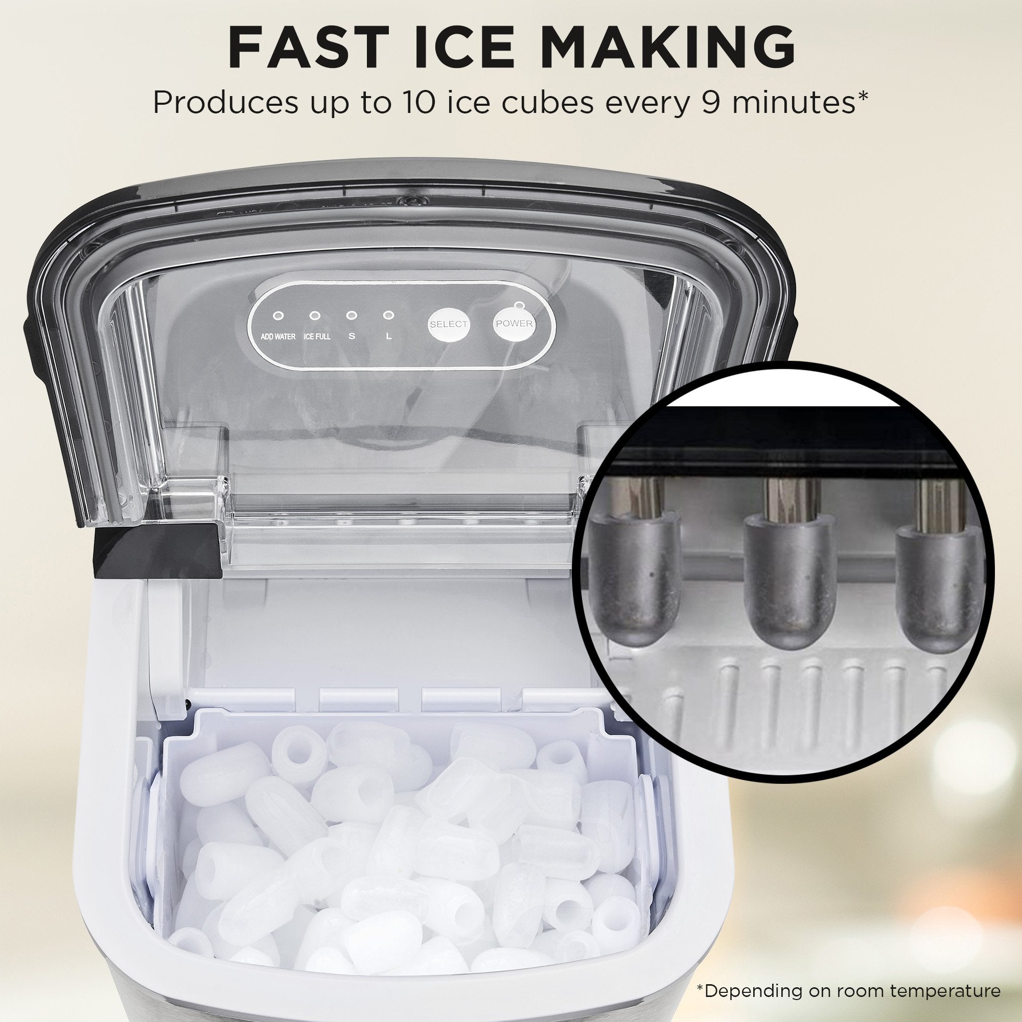 Morphy Richards 15kg Ice Maker in Stainless Steel 6