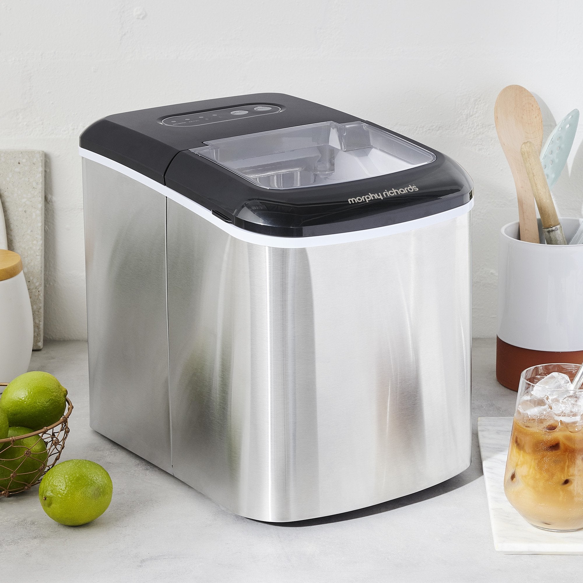 Morphy Richards 15kg Ice Maker in Stainless Steel 9