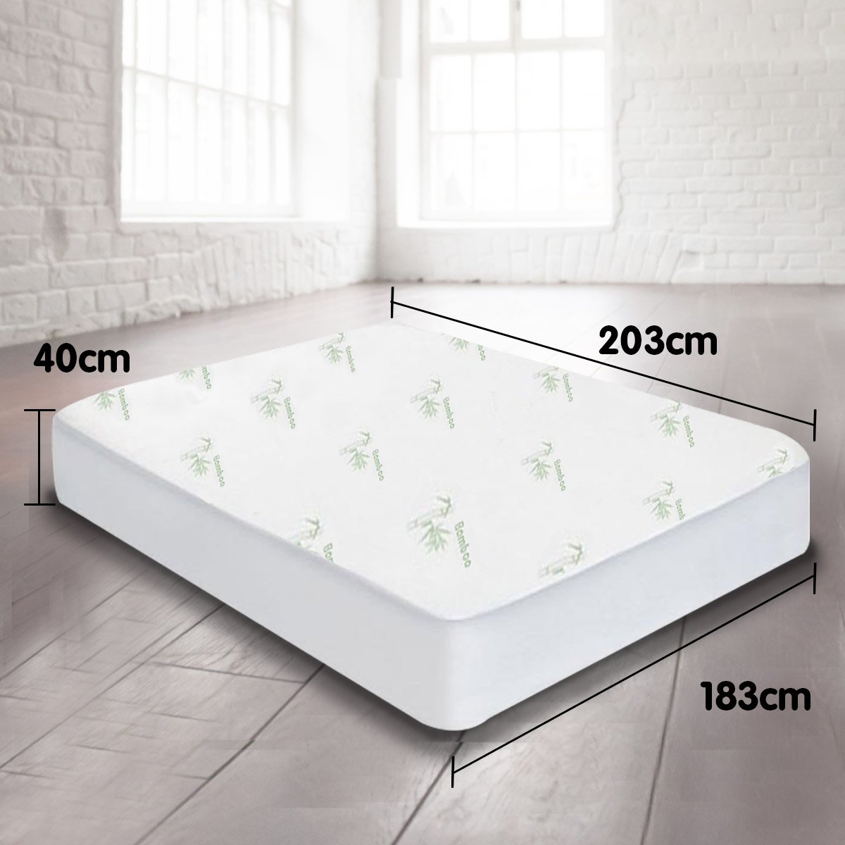 Laura Hill Bamboo Mattress Protector- King 5
