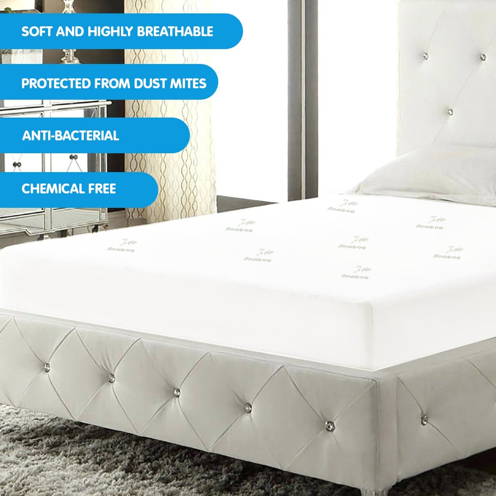 Laura Hill Bamboo Mattress Protector- King 9