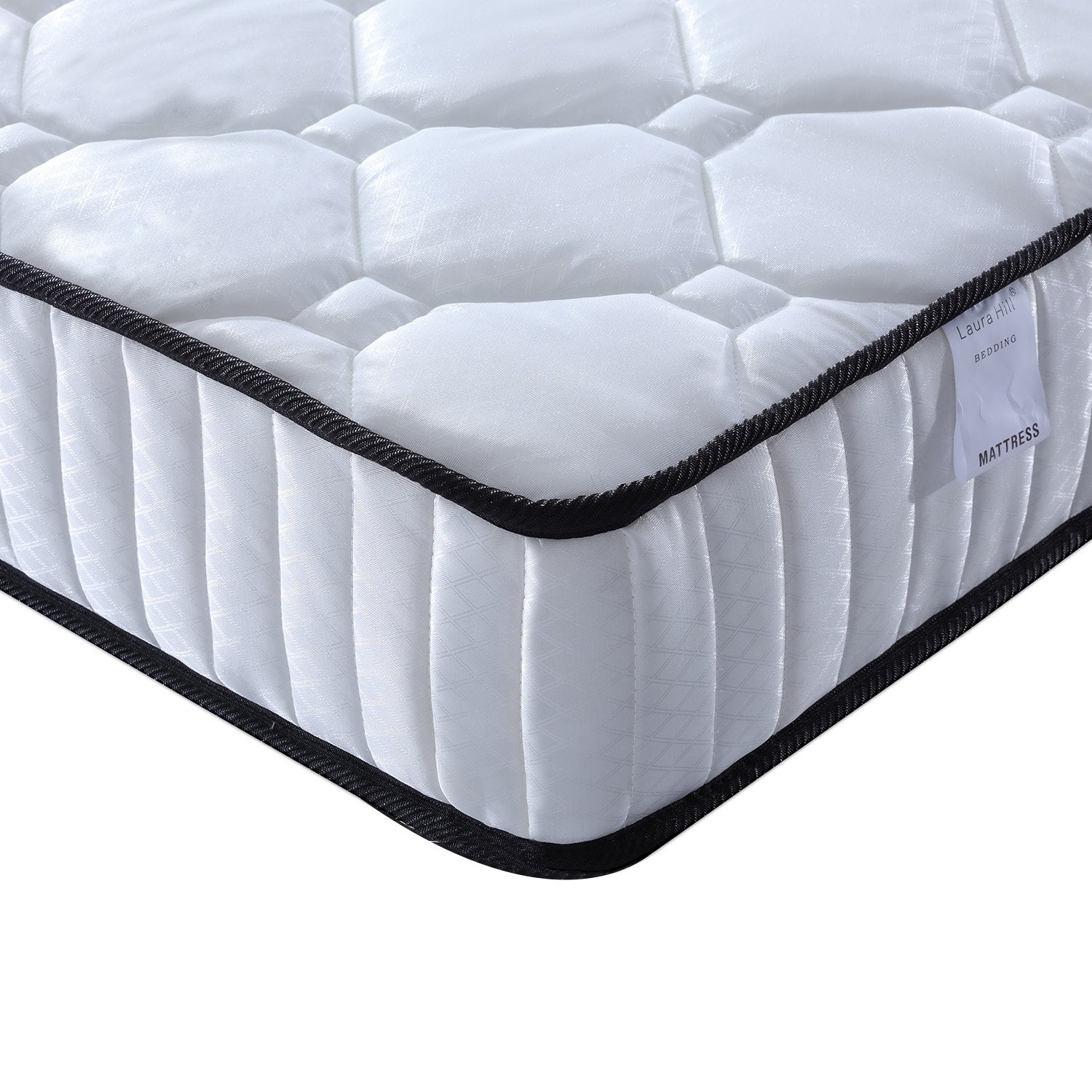 Laura Hill King Single Size Mattress Pocket Spring High Density Foam For Bed 5