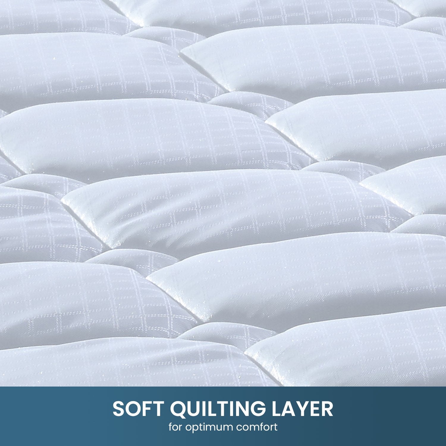 Laura Hill King Single Size Mattress Pocket Spring High Density Foam For Bed 9