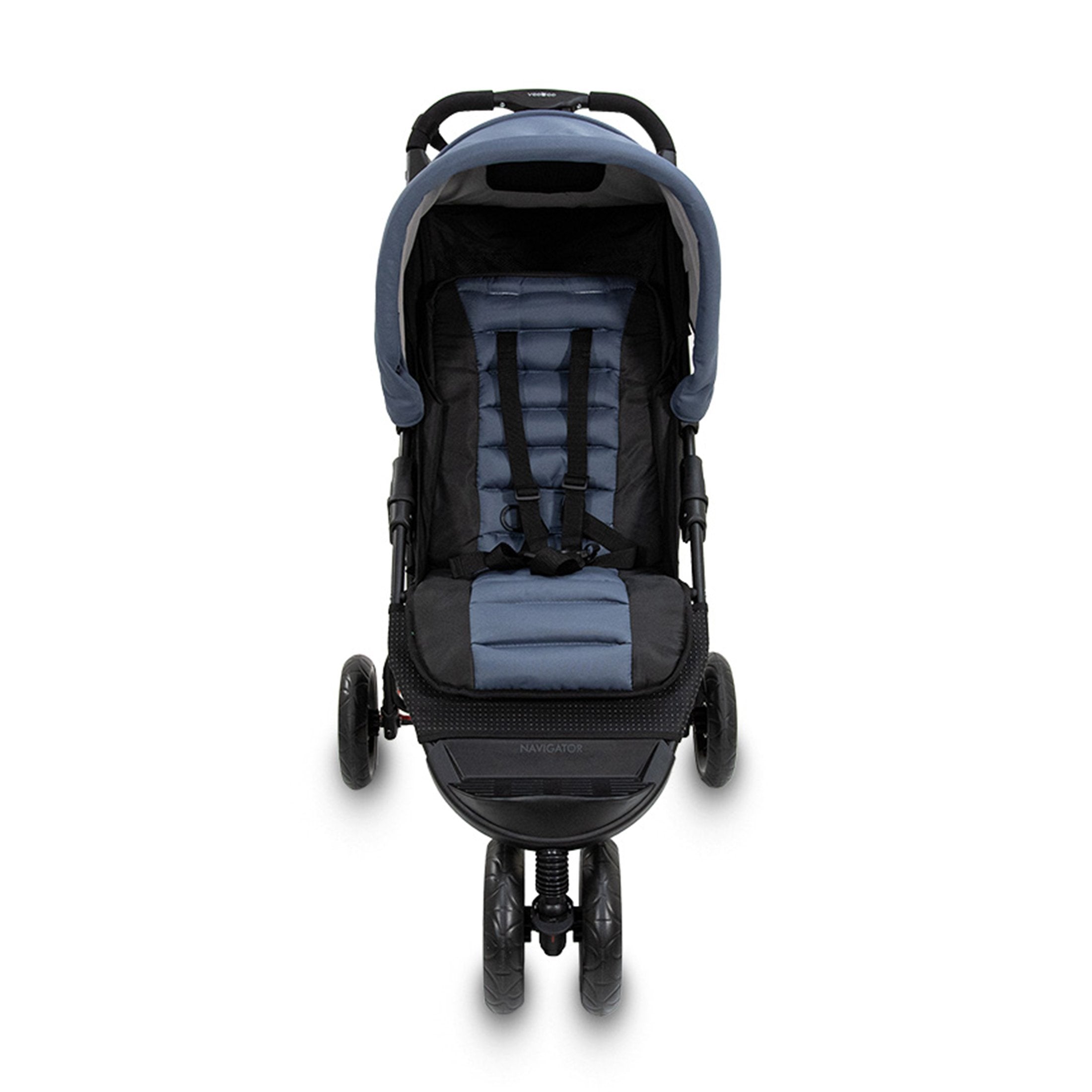 Veebee Navigator Stroller 3-wheel Pram For Newborns To Toddlers - Glacier 7
