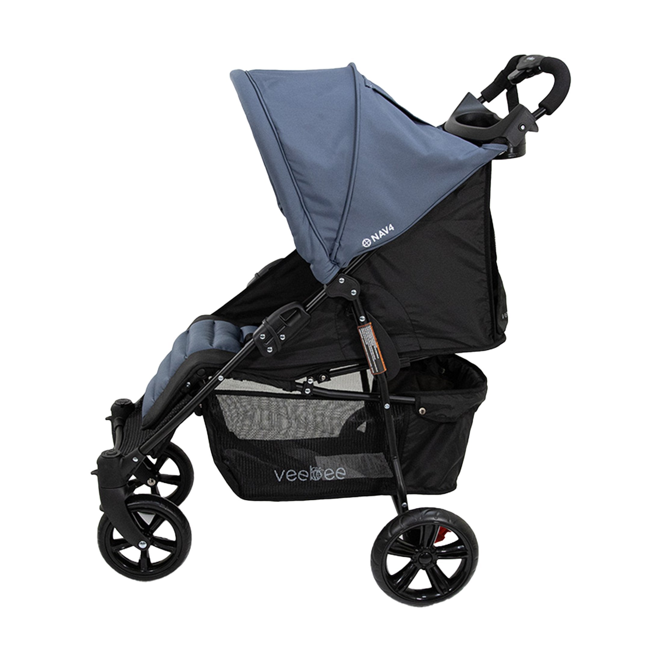 Veebee Nav 4 Stroller Lightweight Pram For Newborns To Toddlers - Glacie 3