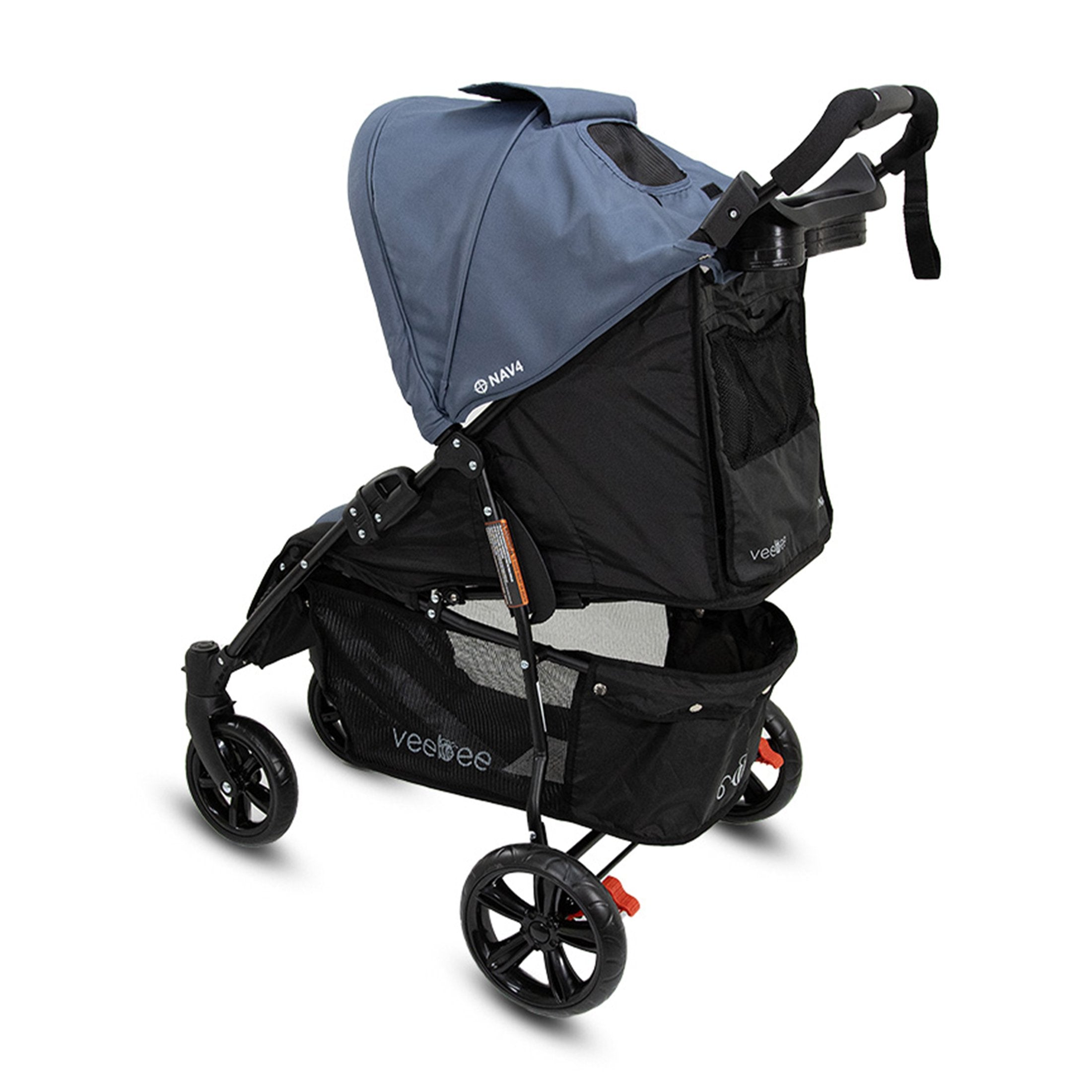 Veebee Nav 4 Stroller Lightweight Pram For Newborns To Toddlers - Glacie 4