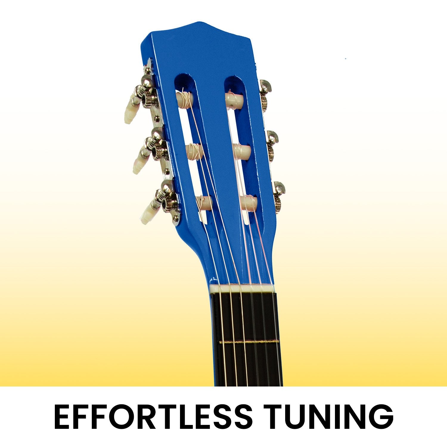Karrera 34in Acoustic Children no cut Guitar - Blue 5