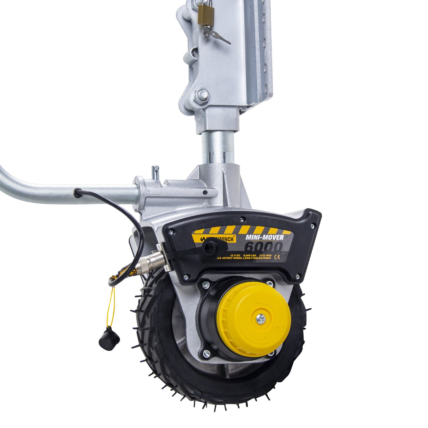 Mini Mover 12v 550w Gen3 Electric Motorised Jockey Wheel 4