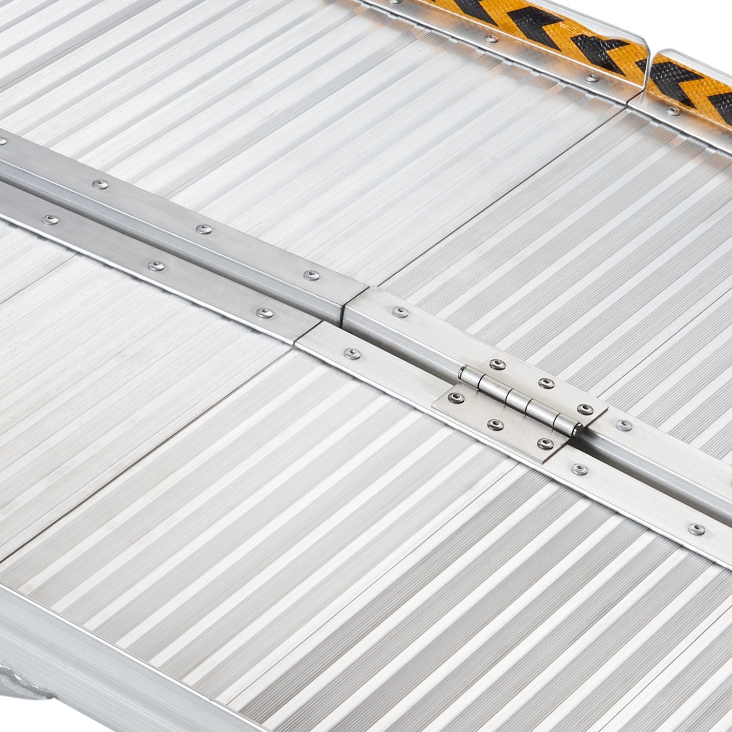 Kartrite 6ft Aluminium Foldable Wheelchair Ramp Non-Slip R02 Silver 4