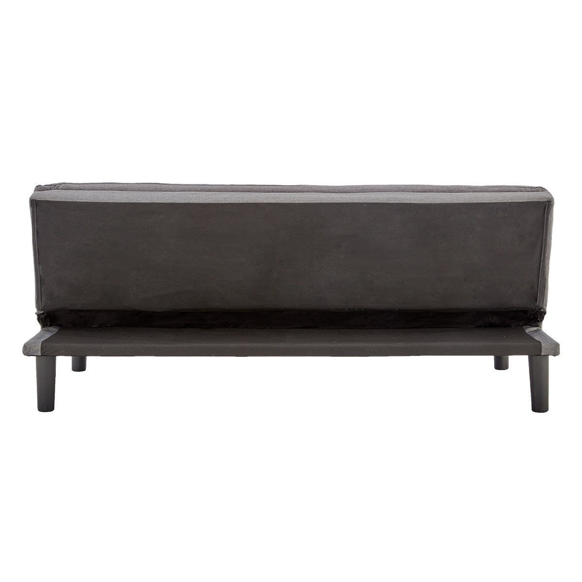 Sarantino 3 Seater Modular Faux Linen Fabric Sofa Bed Couch -Dark Grey 8