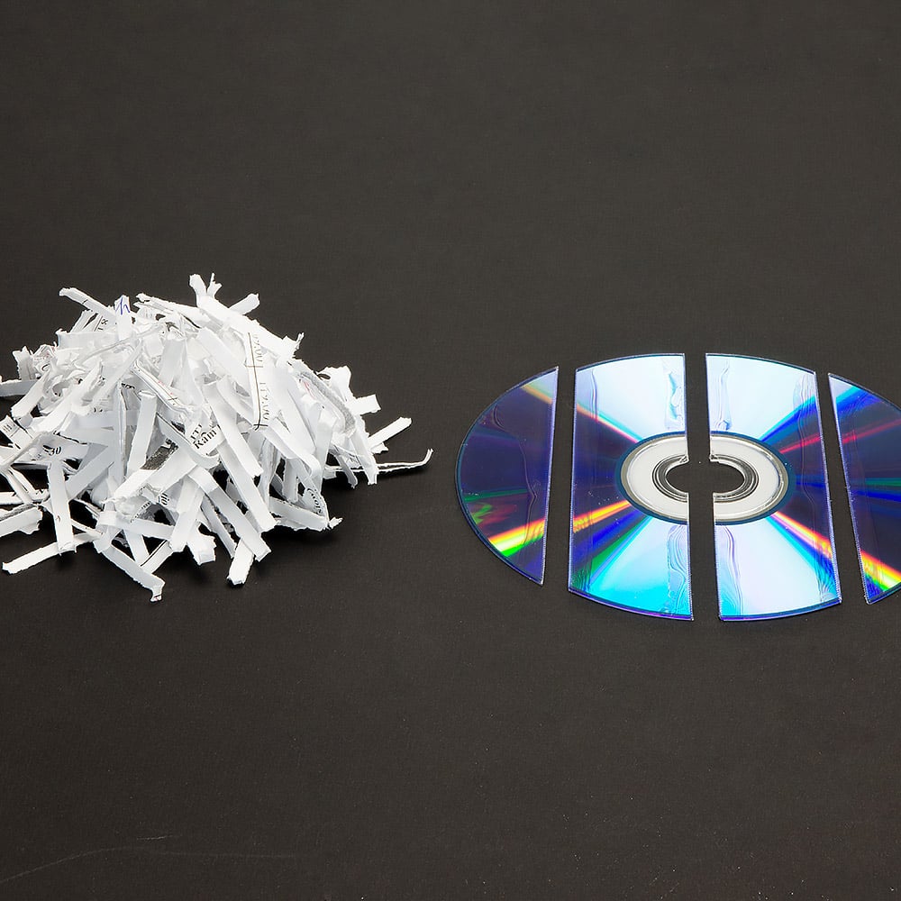 Centurion 21L Cross-Cut Office Shredder 10-Sheet Paper, CD & Credit Card Security 7