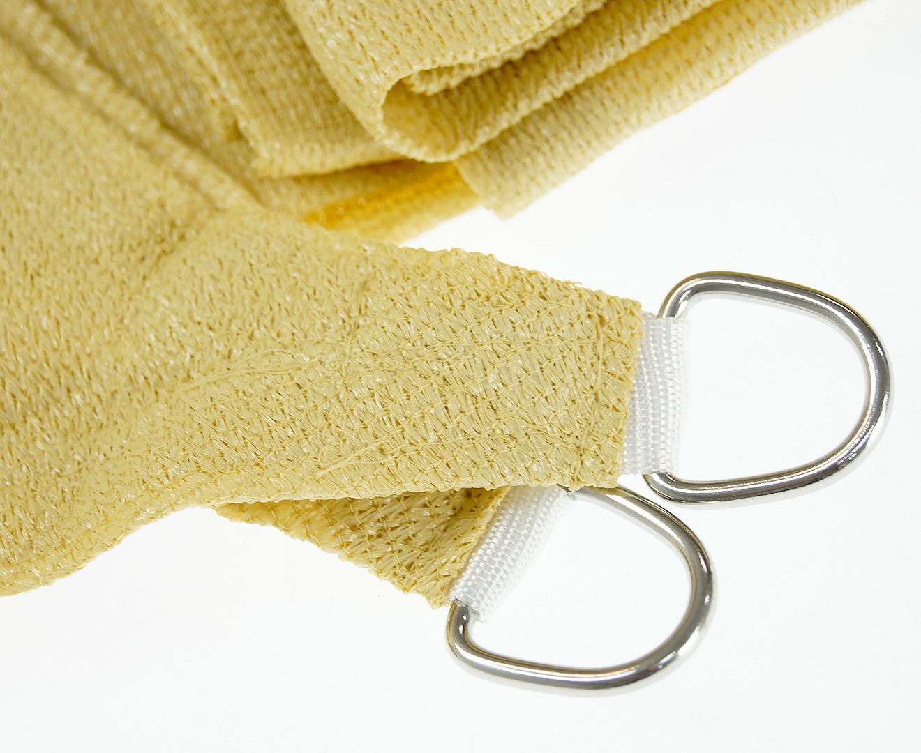 Wallaroo Rectangular Shade Sail: 8m x 6m - Sand 6