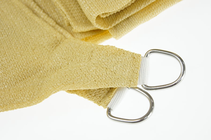 Wallaroo Rectangular Shade Sail 8m x 8m - Sand 6