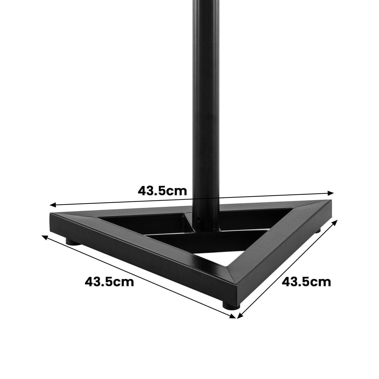 Karrera Adjustable Floor Speaker Stand Surround Sound - Black 3