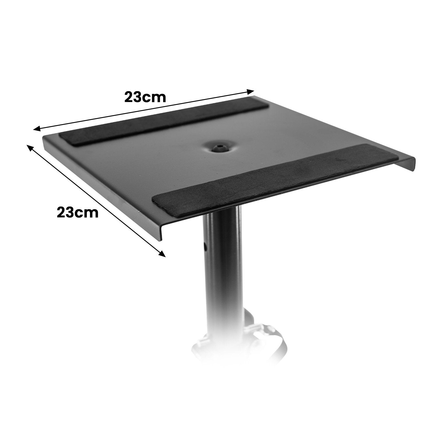 Karrera Adjustable Floor Speaker Stand Surround Sound - Black 4