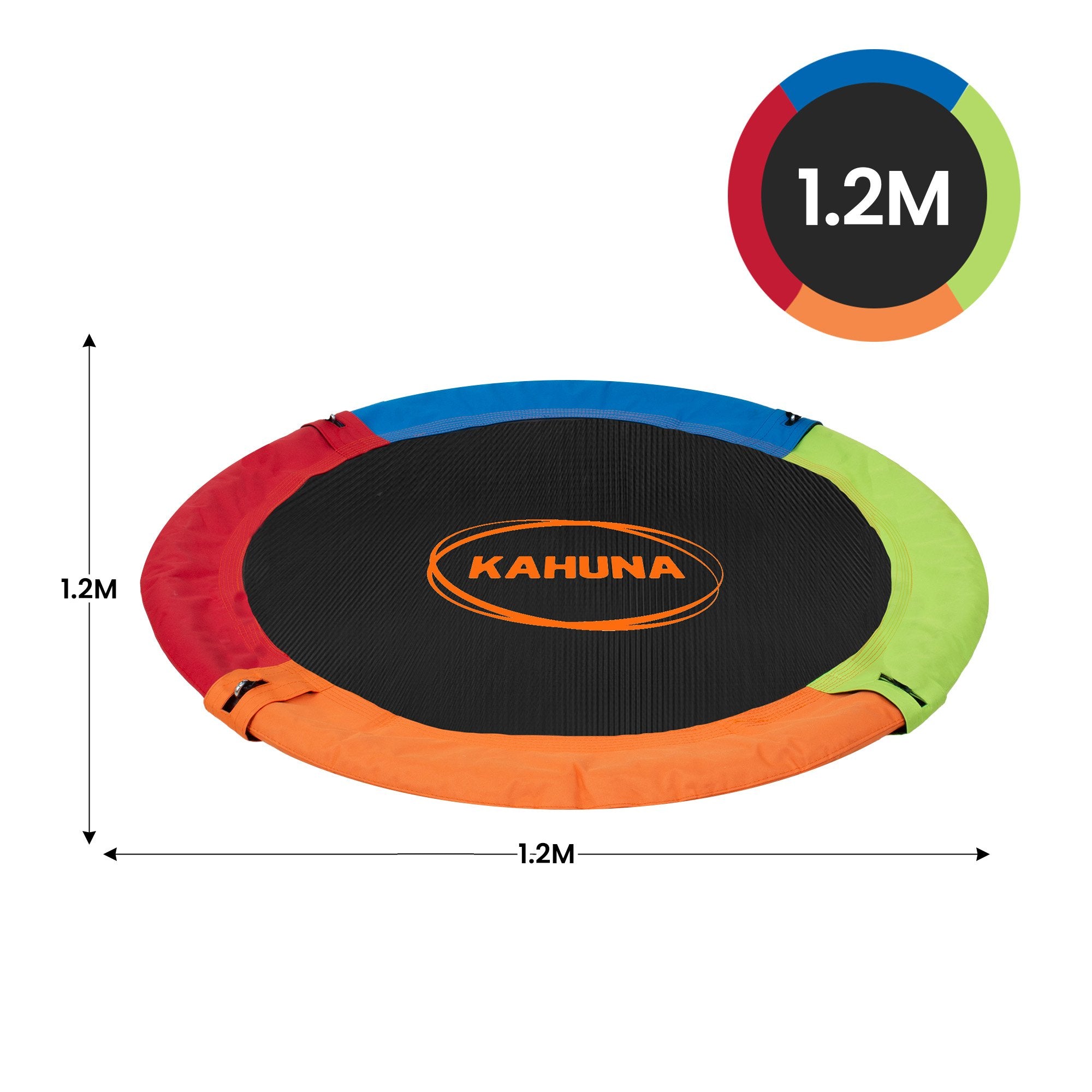 Kahuna Kids 1.2m Tree Saucer Swing Set Round 400kg With Straps Capacity Outdoor 3