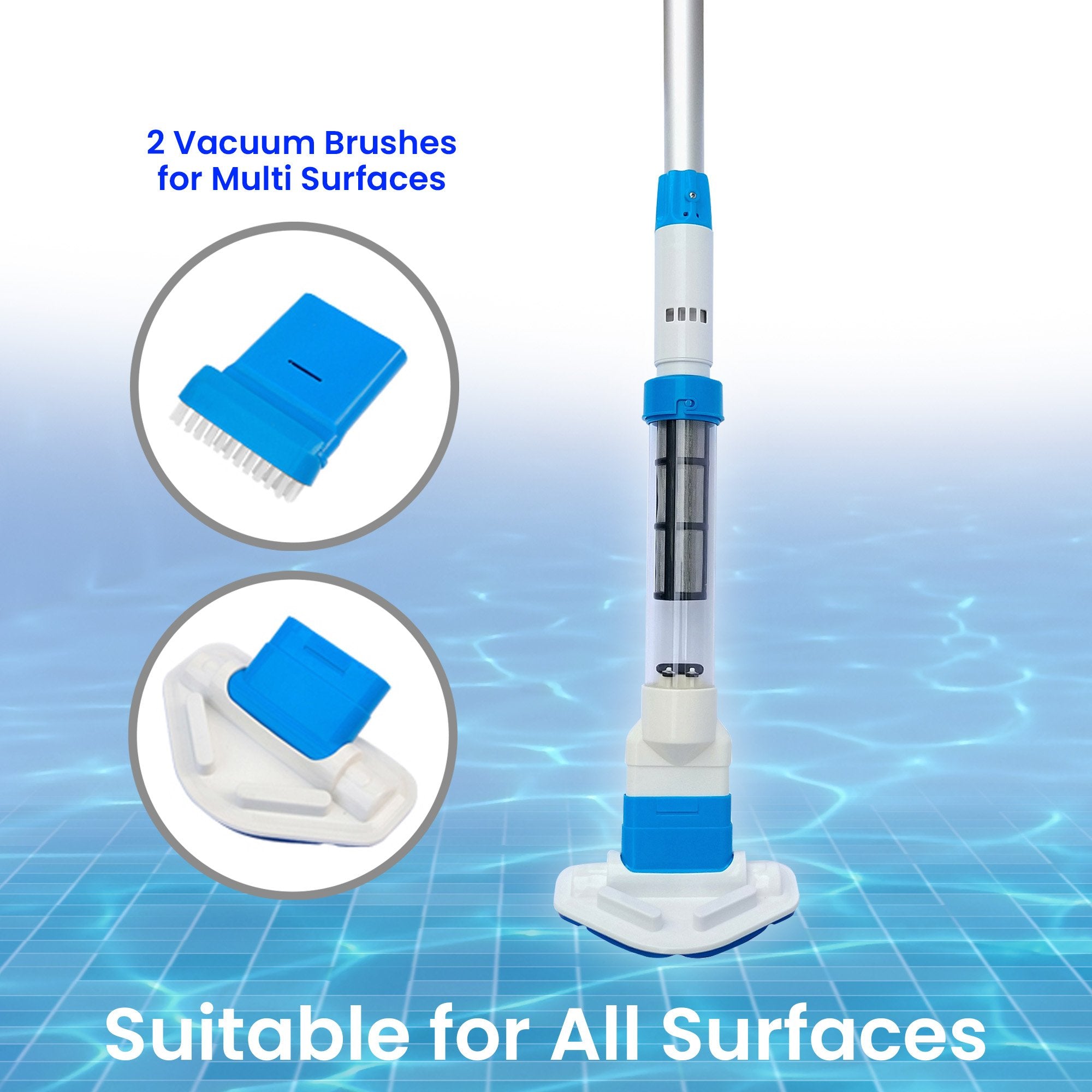 Aquajack 127 Portable Rechargeable Spa and Pool Vacuum Cleaner 3