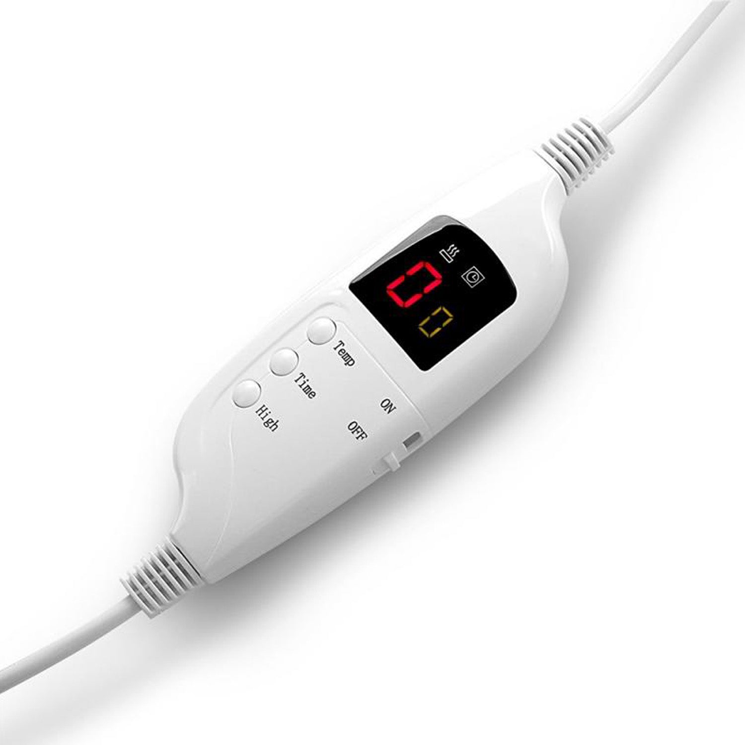 Laura Hill Heated Electric Blanket Throw Rug Coral Warm Fleece Pink 4