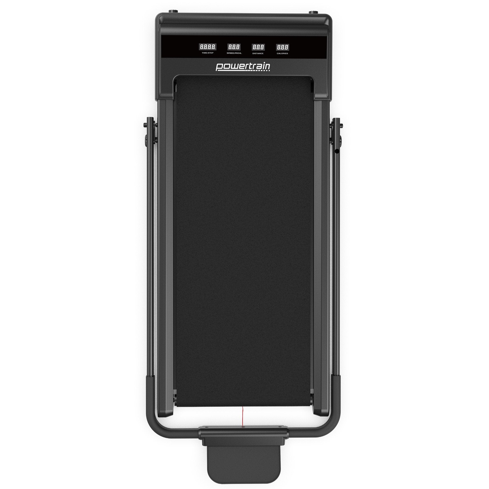 Powertrain K500 Walking Pad Treadmill 2 in 1 Foldable Walking & Running Machine w/2.5HP Motor Dual LED Displays 2 Level 4