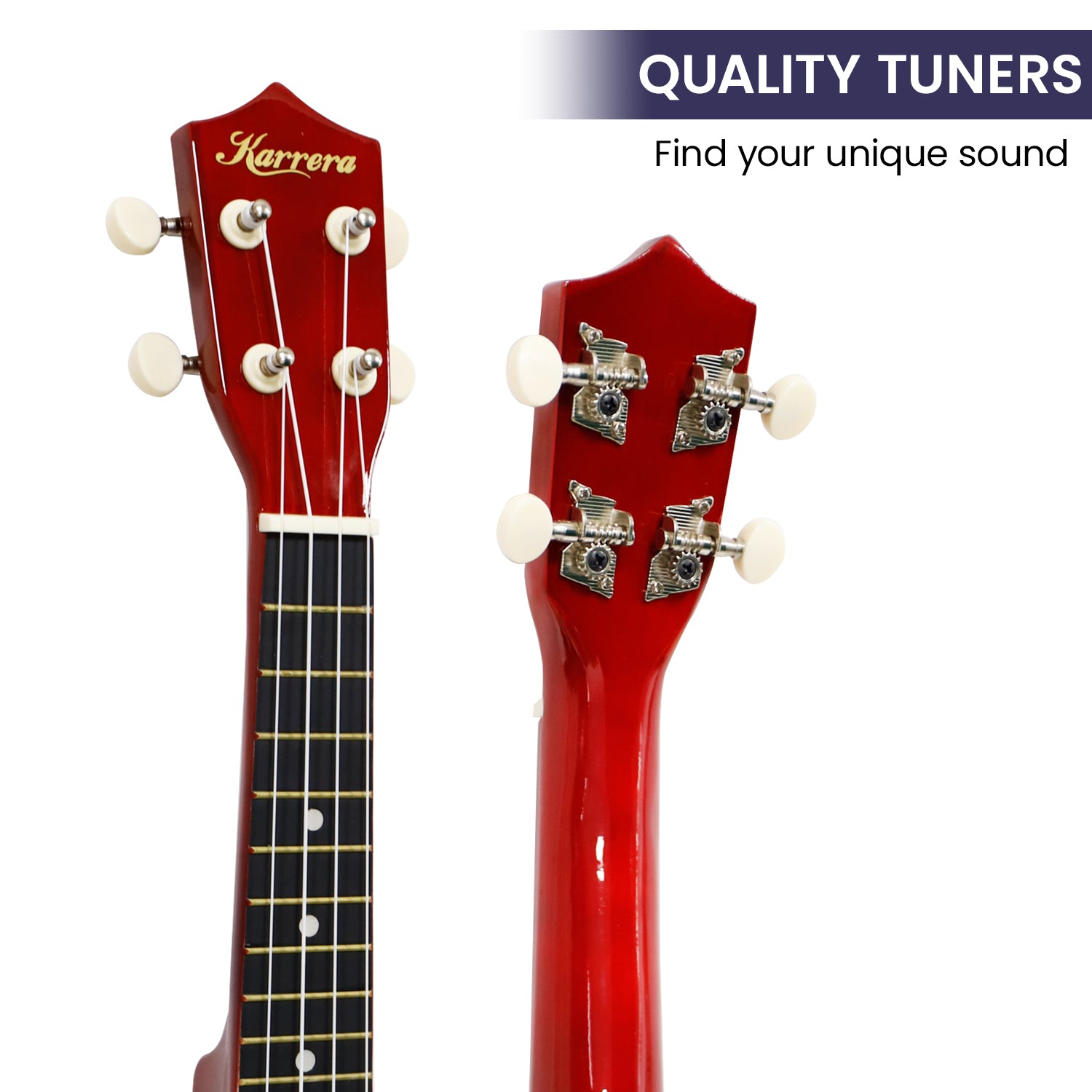 Karrera 21in Ukulele - Natural 4