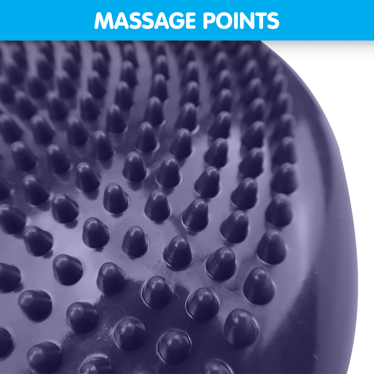 Powertrain Yoga Stability Disc w/ Pump Home Gym Pilate Balance Trainer - Purple 5