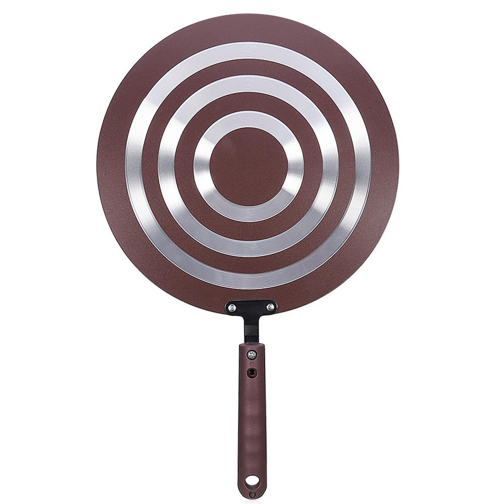 32cm Nonstick Frying Indian Tava Dosa Chapati Pan Flat Skillet Griddle Pan 11