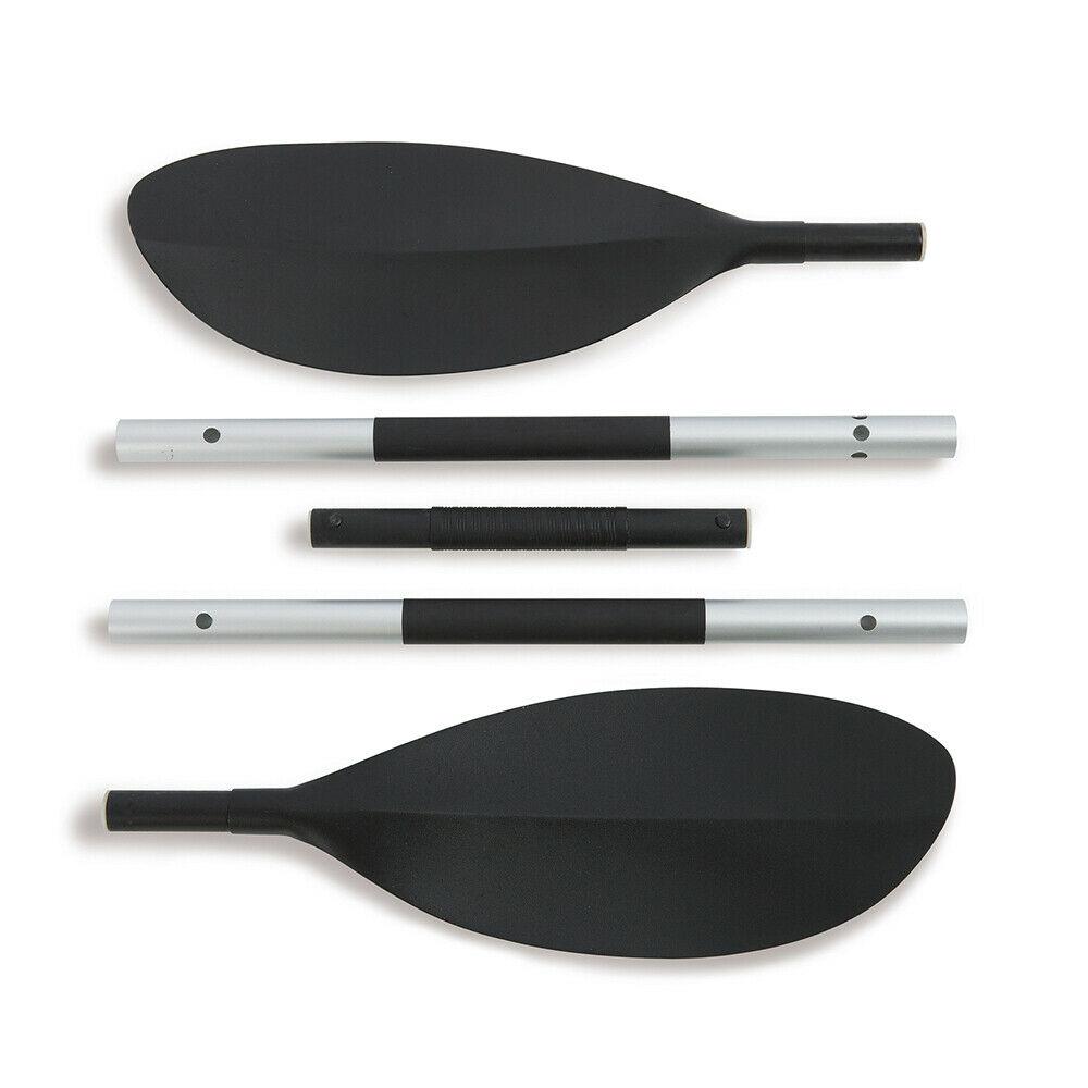 Intex Sports Challenger K1 Inflatable Kayak 1 Seat Floating Boat Oars River Lake 68305NP 9