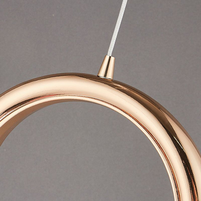 BAMDECOR Moon Stair Chandelier Golden Luxury Villa Duplex Staircase Chandelier Apartment Revolving Loft Hollow Living Room (Dimmable Control) 5