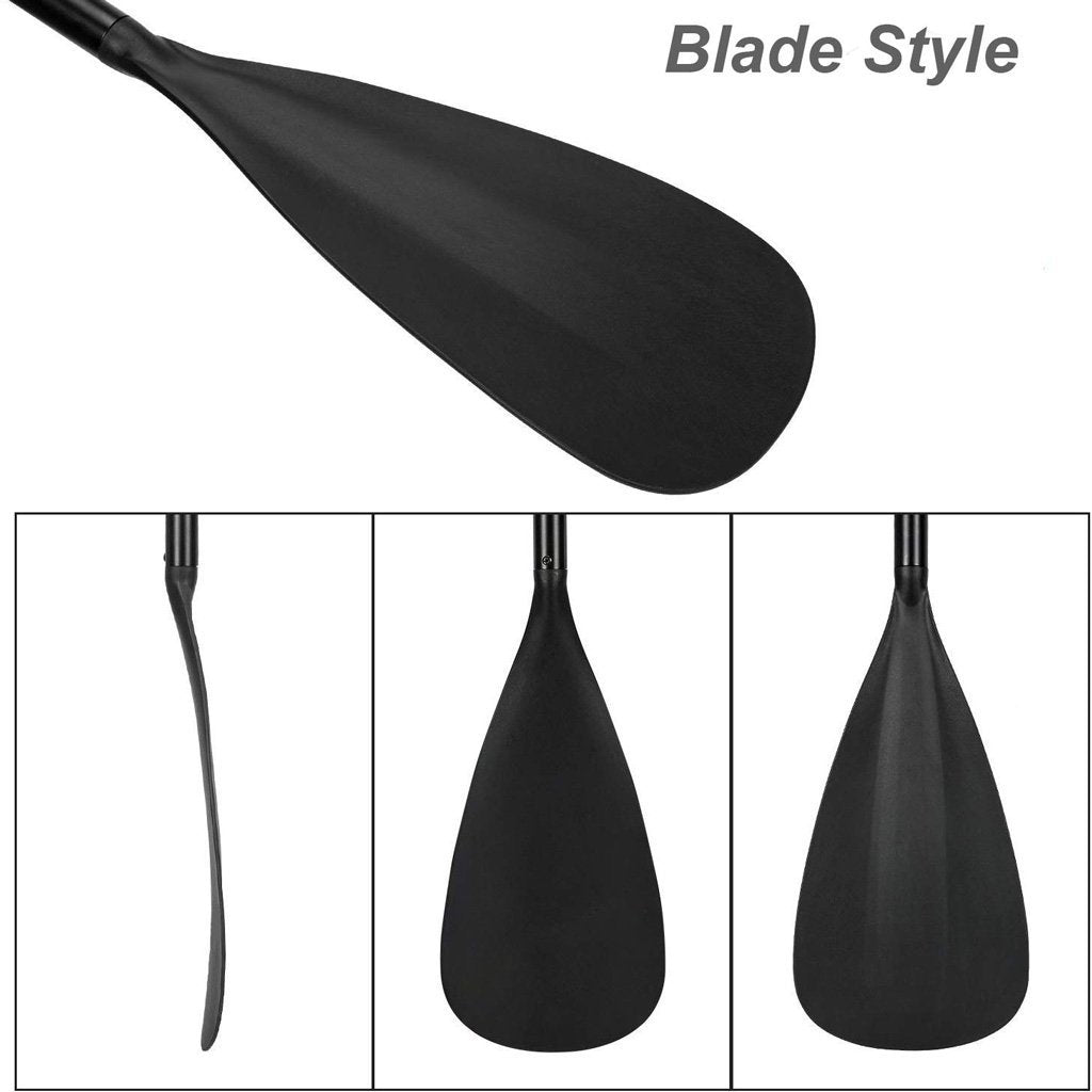 Alloy Adjustable 2-part SUP Paddle Stand Up Paddle Board Edge Guard 160-215cm Double 3