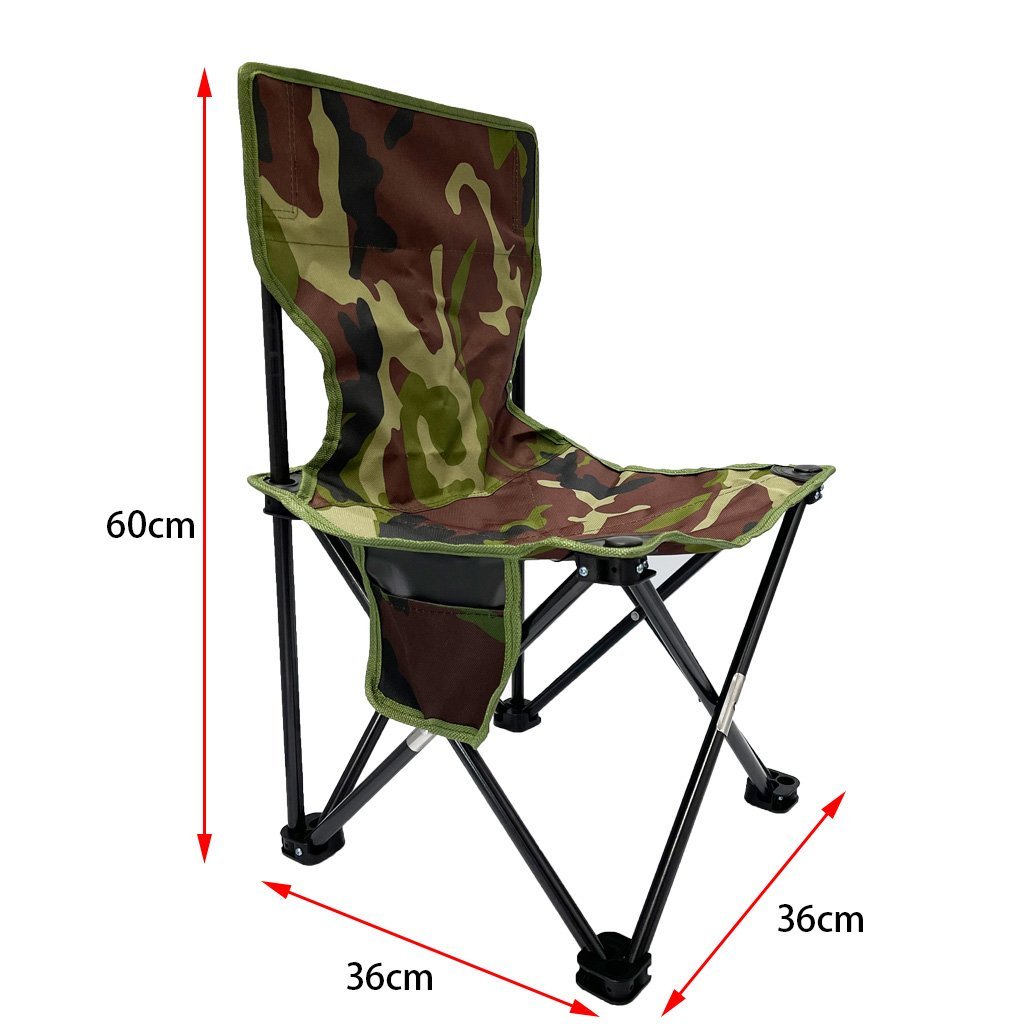 Aluminum Alloy Folding Camping Camp Chair Outdoor Hiking Patio Backpacking Mediam 7
